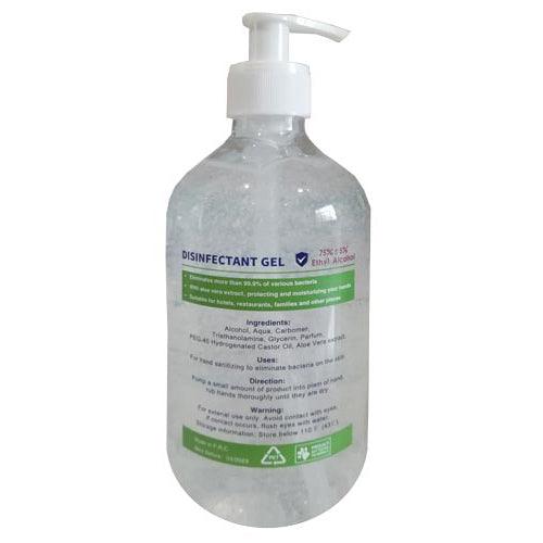 Nella 500 ml Disinfectant Gel Hand Sanitizer With Pump - 46669