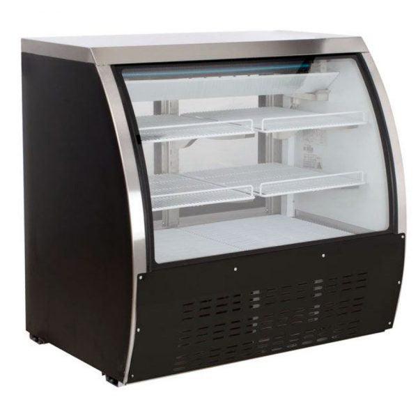 Nella 36" Refrigerated Display Case - Black - 50082