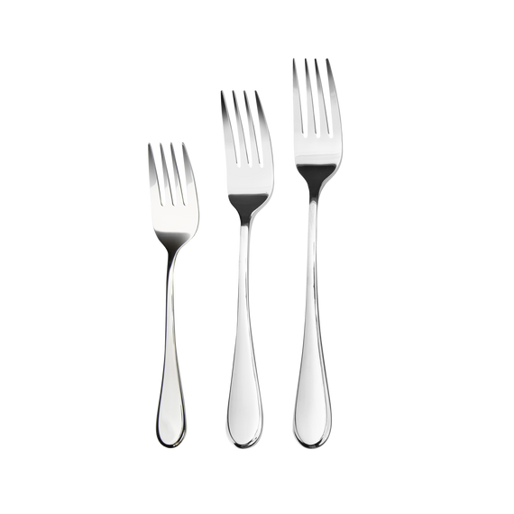 Browne 9" Lumino European Fork - 12/Case - 501405