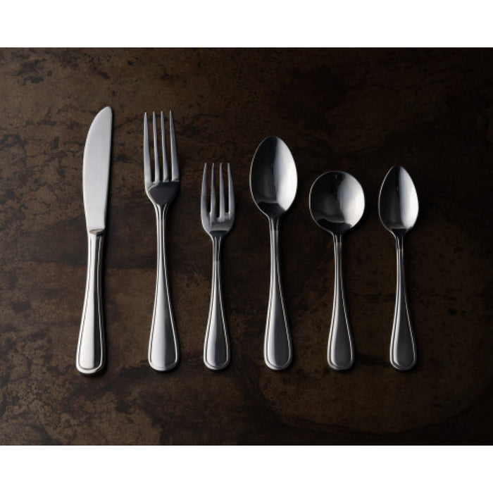 Steelite Varick 7.25" Charleston Oval Bowl Soup/Dessert Spoon - 24/Case -5751SX003