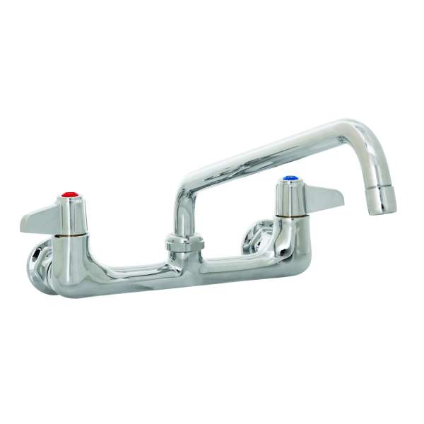 T&S 5F-8WLX10 Wall Mounted Faucet with 8” Centres and 10” Swing Nozzle