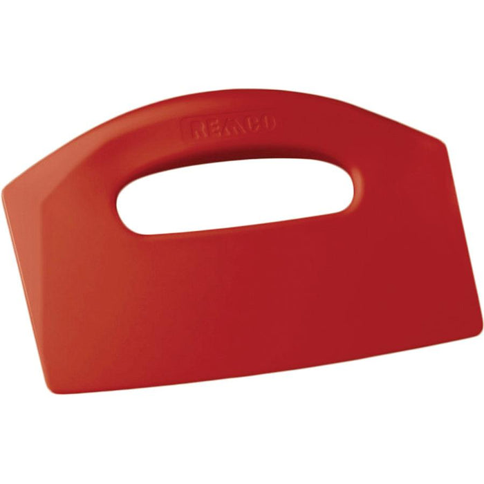 Remco 69604 8" Polypropylene Bench Scraper - Red
