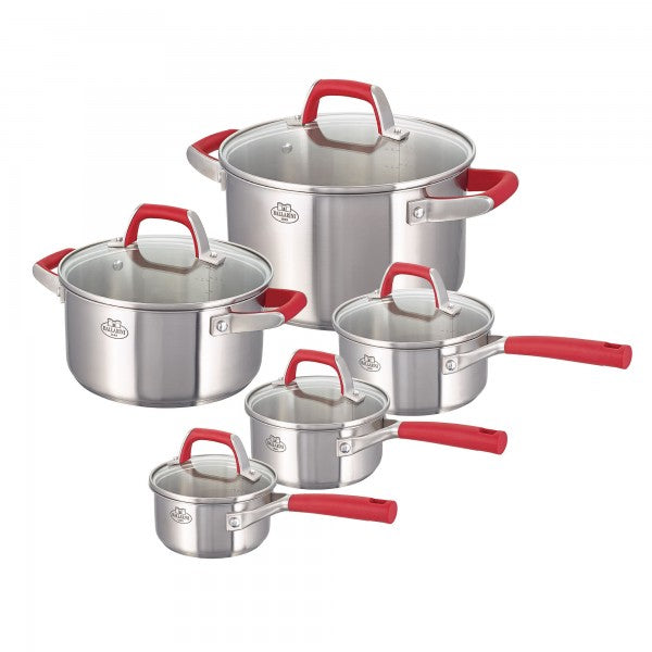 Ballarini Emilia 10-Pieces 18/10 Stainless Steel Cookware set - 75003-171