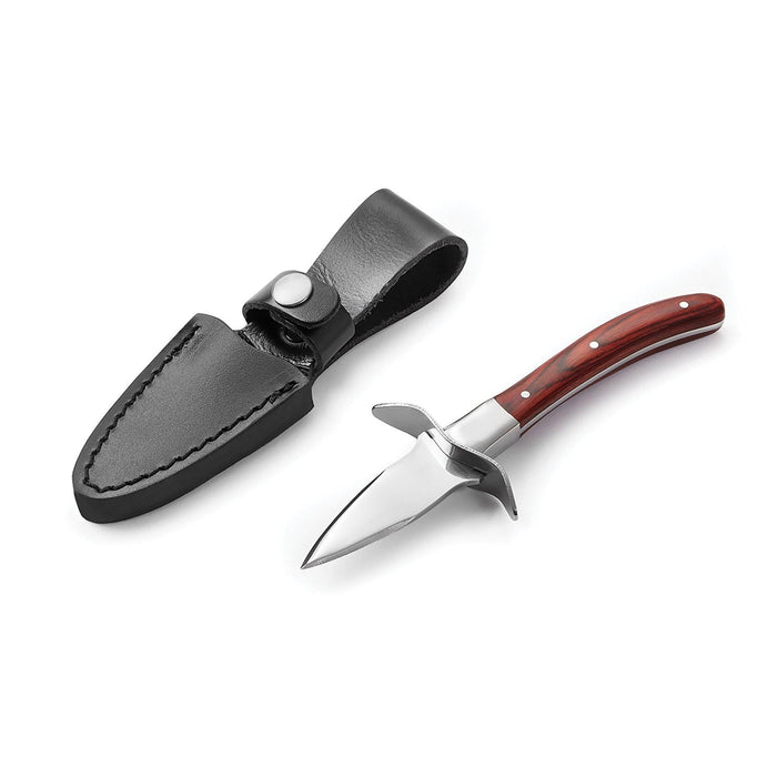 Outset 6.5" Oyster Knife With Leather Case - 76468