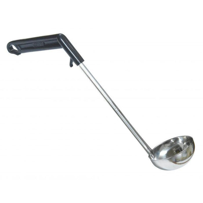 Nella 80321 13" Stainless Steel Serving Spoon with Black Handle