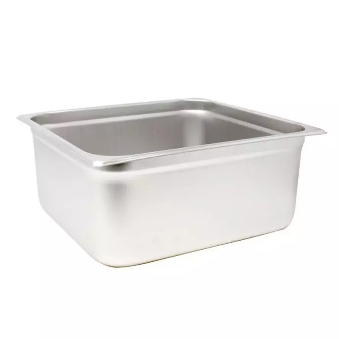 Nella 2/3 Size Stainless Steel Steam Table Pan, 6" Deep - 80615