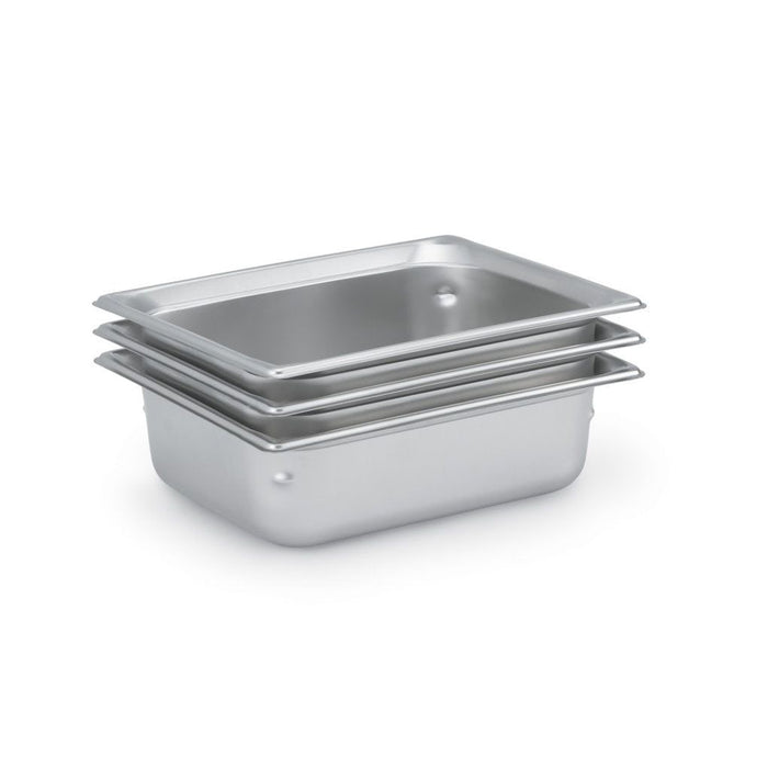 Vollrath 90242 Super Pan 3 Half Size 4" Deep Anti-Jam Stainless Steel Steam Pan