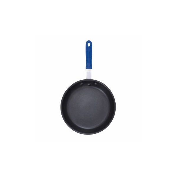 Winco AFPI 8NH 8" Aluminum Frying Pan With Solid Silicone Handle