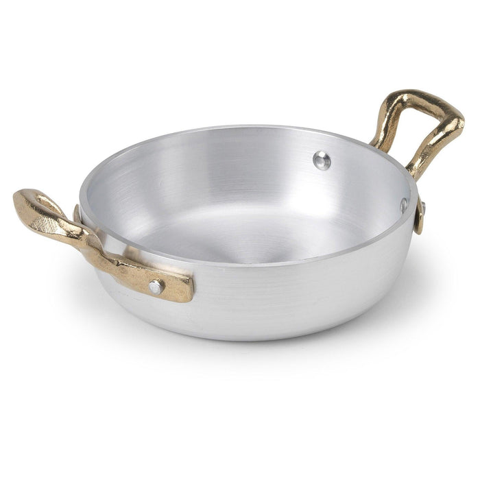 Agnelli Aluminum 5mm Nonstick Omelette Pan with Two Stainless Steel Handles, 11-Inches