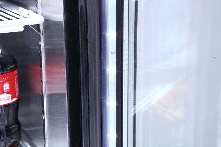 Atosa MCF8705 27" Bottom Mount Glass Door Refrigerated Merchandiser - 19.1 Cu. Ft.