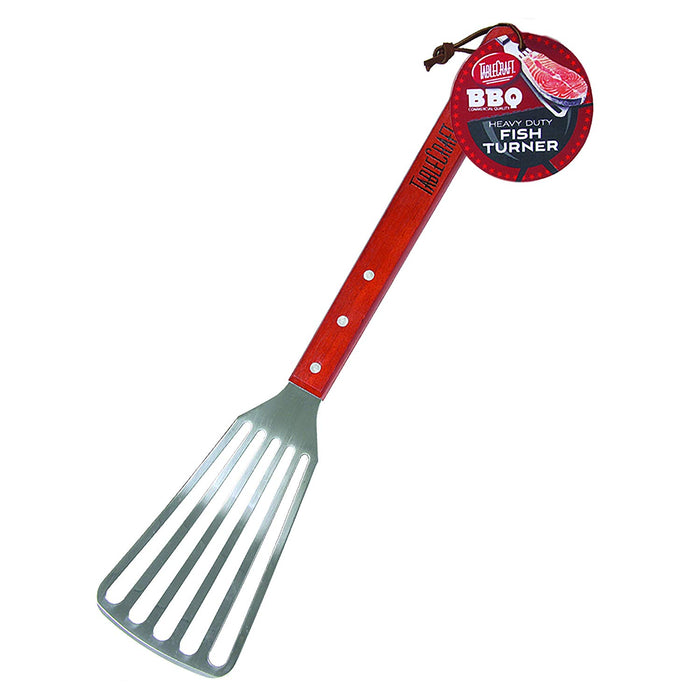 TableCraft BBQFT Heavy-Duty Long Handle BBQ Fish Turner