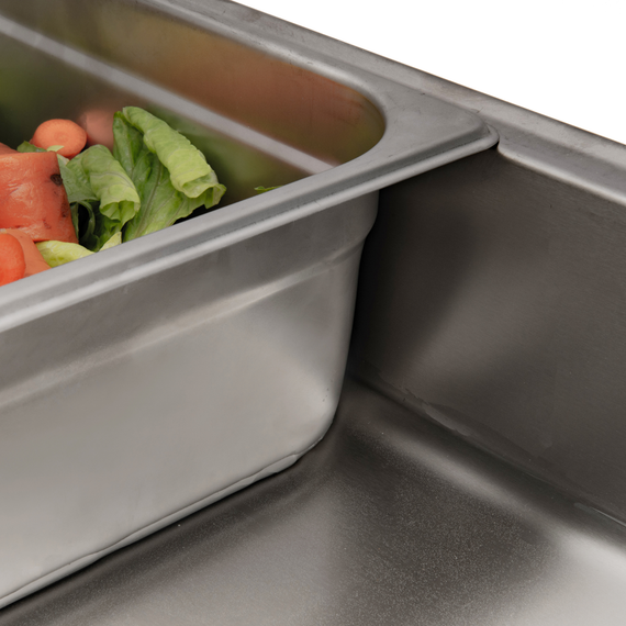 Browne 575126 9 Qt. Full Size Stainless Steel Chafer