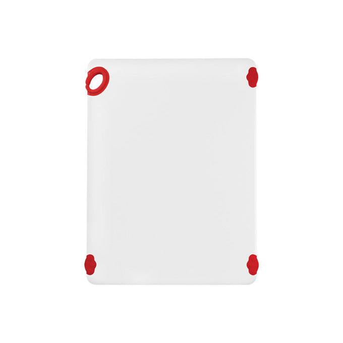 Winco CBN-1520RD 15" x 20" x 0.5" Statik Board Cutting Board - Red