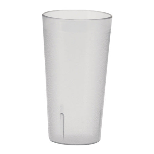 Winco PTP-16 16 Oz Pebbled Plastic Tumbler - 12/Case