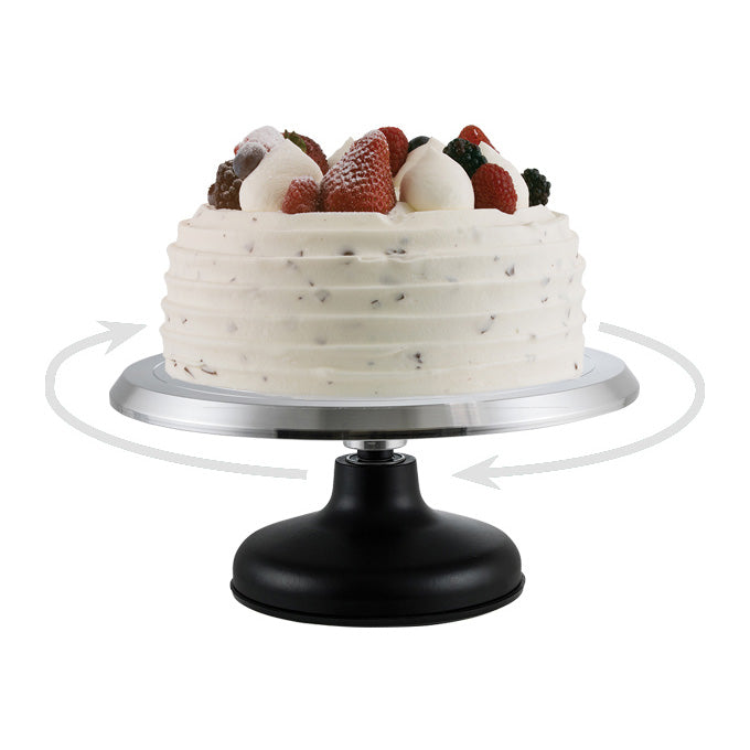 Winco CKSR-12 12 Aluminum Revolving Cake Stand — Nella Online