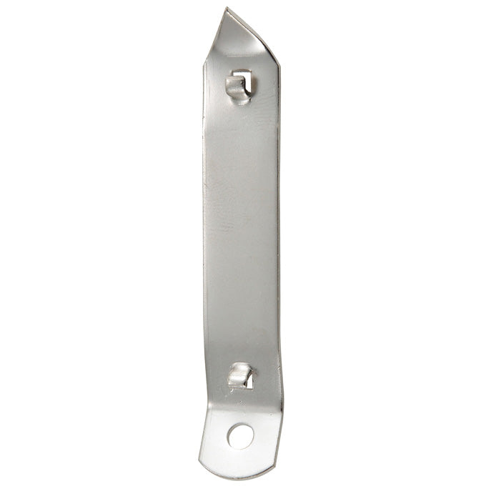 Winco CO-201 4" Nickel-Plated Can Tapper / Bottle Opener