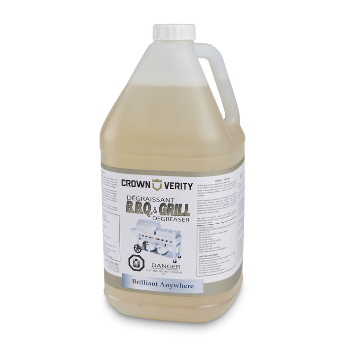 Crown Verity 4L EZ-Clean BBQ and Grill Degreaser Cleaner  - 4/Pack