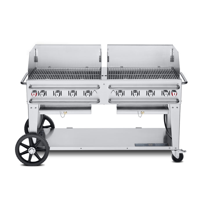 Crown Verity CV-RCB-60WGP 60" Rental Grill with Windguard Package - Liquid Propane