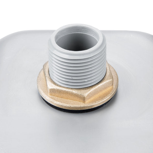 Nemco 77316-7A 7" Stainless Steel Ice Cream Dipper Well and Faucet Set