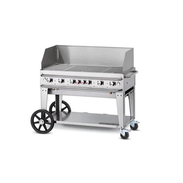 Crown Verity CV-RCB-48WGP 48" Rental Grill with Windguard Package - Liquid Propane