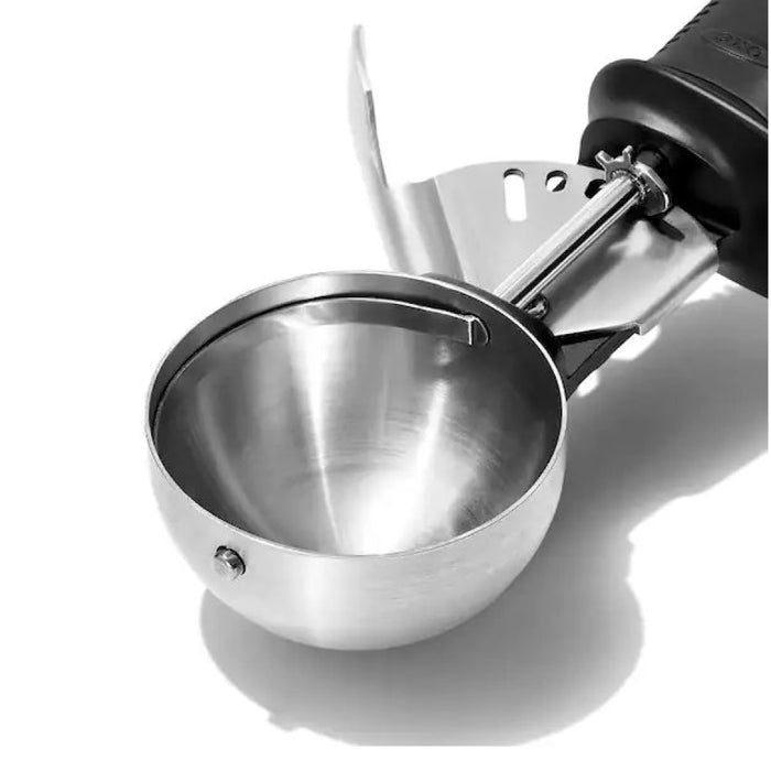 OXO Good Grips 11295100G Black Thumb Press Ice Cream Scoop