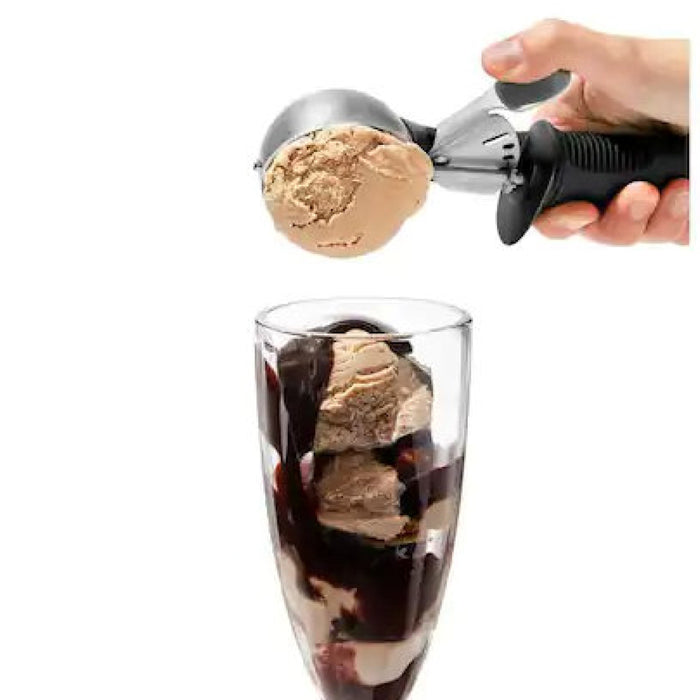 OXO Good Grips 11295100G Black Thumb Press Ice Cream Scoop