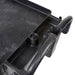 WINCO DWR-1708-88 BLACK HEAVY DUTY TWO LIPPED SHELF UTILITY CART