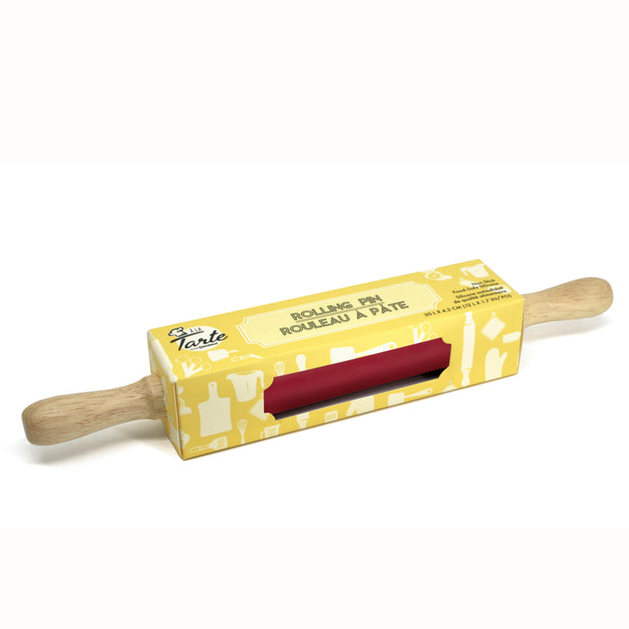 Danesco 6694627RD A La Tarte Silicone Rolling Pin
