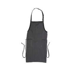 Premium Uniform 1150-WGS 34" x 29" Stripe Designer Bib Apron