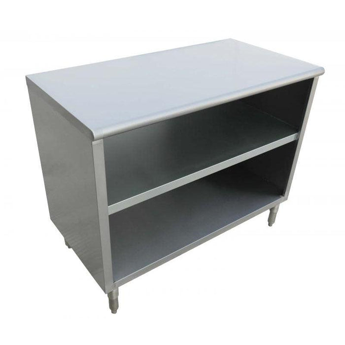 Nella 18" x 48" 18-Gauge Stainless Steel Dish Cabinet - 38032