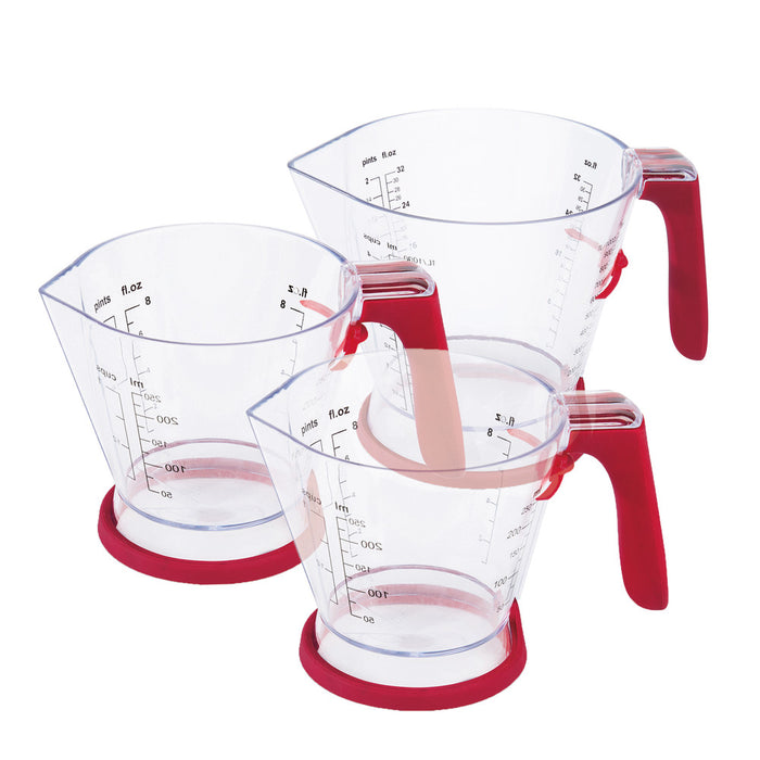 Zyliss E970043U 3-Piece Measuring Cup Set