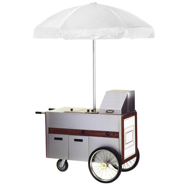 Eagle Group HDC48-120NYF 48" x 22.5" Hot Dog Food Merchandising Cart - 120V