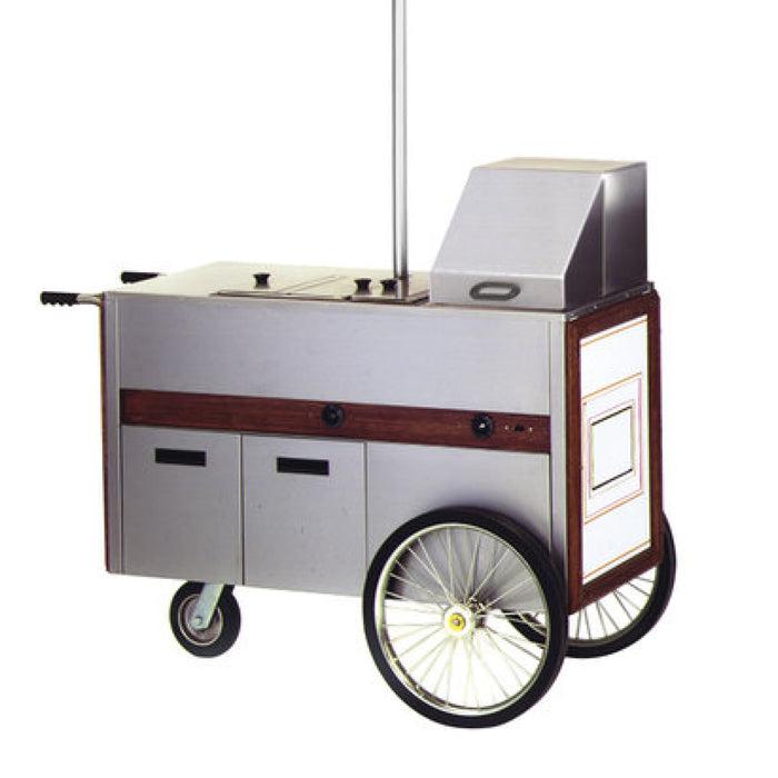 Eagle Group HDC48-120NYF 48" x 22.5" Hot Dog Food Merchandising Cart - 120V