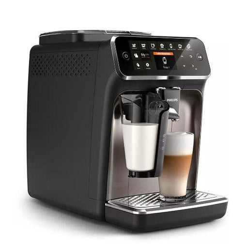  Saeco Xelsis SM7685 - Máquina de café expreso superautomática,  pantalla táctil, 8 perfiles, café con leche, acero inoxidable : Hogar y  Cocina