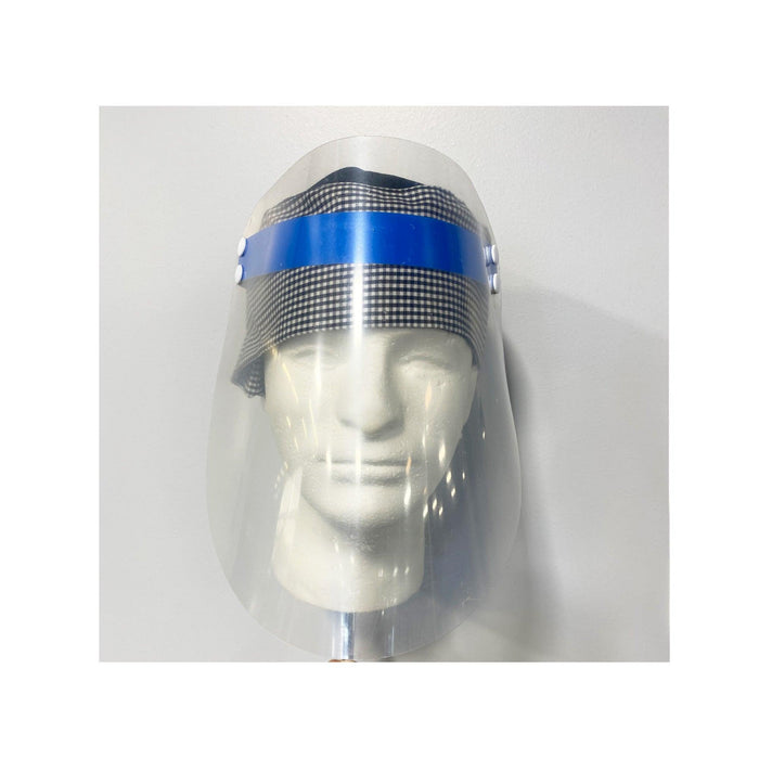 Nella 9.5" x 8.5" Plastic Face Shield with Velcro Closure - NFS9X8