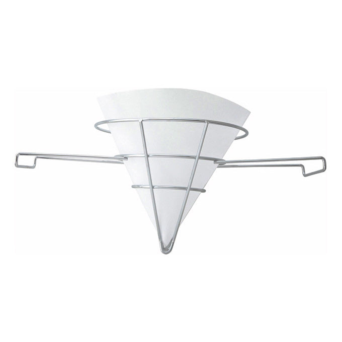 Winco FF-10 10" Chrome Plated Fryer Filter Stand