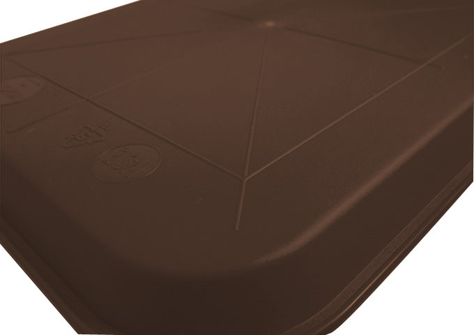 Winco FFT-1014B 10" x 14" Fast Food Tray - Brown