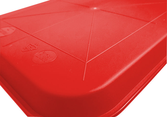 Winco FFT-1014R 10" x 14" Fast Food Tray - Red