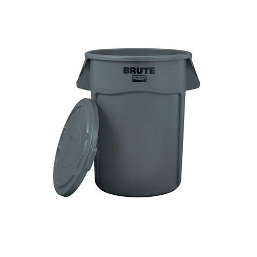 Rubbermaid Commercial Products BRUTE 20-Gallon Gray Plastic Indoor Rubbermaid Commercial Products BRUTE 20-Gallon Gray Plastic Indoor