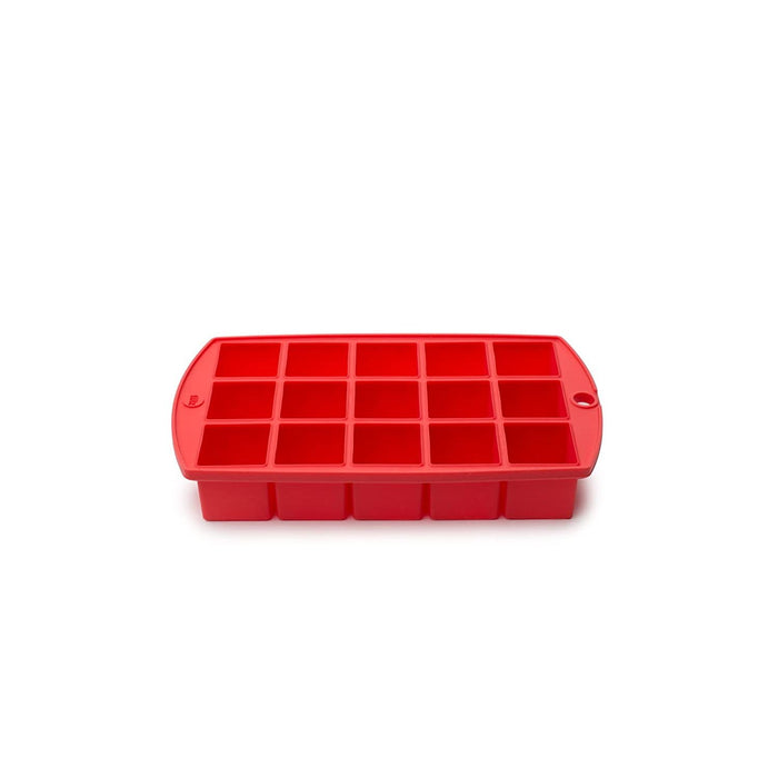 Tulz 37099 Silicone Mini Ice Block Tray - Ruby