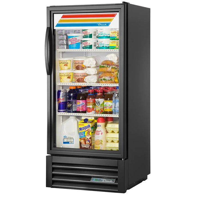 True GDM-10-58-HC~TSL01 24" Swing Glass Door Refrigerated Merchandiser