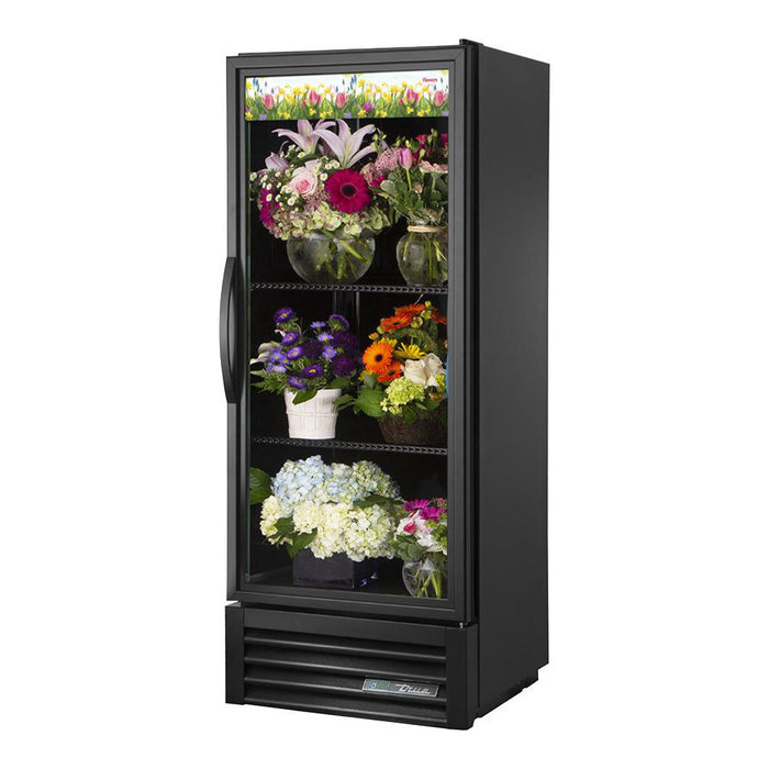 True GDM-12FC-HC~TSL01 24.87" Glass Swing Door Refrigerated Floral Case