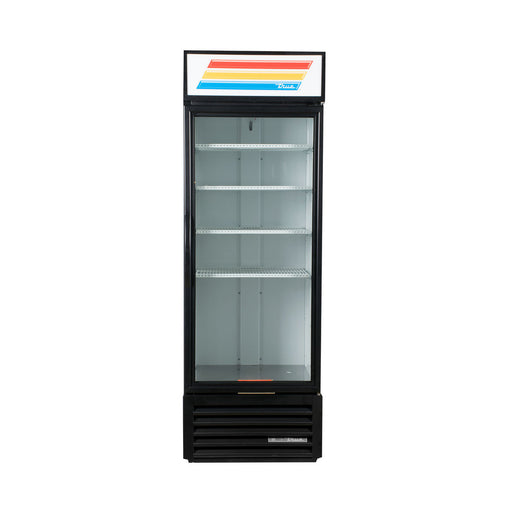 TRUE GDM-19T-HC~TSL01 BLACK REFRIGERATED GLASS DOOR MERCHANDISER