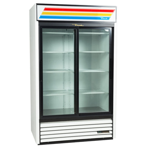 TRUE GDM-45-HC-LD 2 DOOR WHITE MERCHANDISER