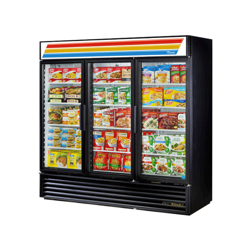 TRUE GDM-72f-ld 3 DOOR MERCHANDISER