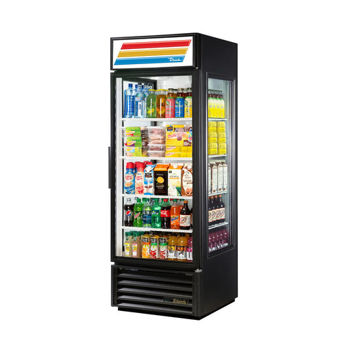 TRUE GEM-23-HC~TSL01 BLK GLASS END MERCHANDISER