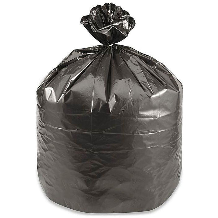 Nella 24" x 22" x 15" Black Compostable Garbage Bag - 500/Case