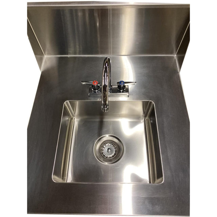 Nella MHS 24" x 25" Hot & Cold Water Portable Hand Sink