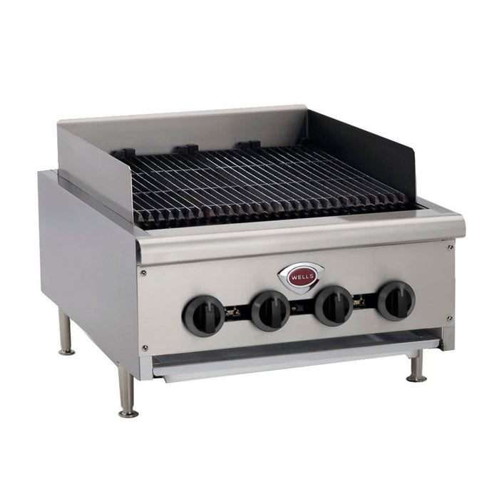 WELLS HDCB-2430G NATURAL GAS HEAVY DUTY 24" CHARBROILER