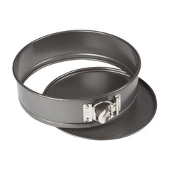 Winco HSP-093 9" Aluminized Steel Springform Cake Pan with Removable Bottom